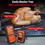 ThermoPro TP08 Wireless Meat Thermometer with Dual Probes