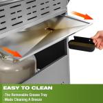 Hykolity 4 Burner Stainless Steel Propane Grill