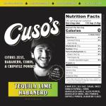 Cuso's Tequila Lime Habanero Taco Seasoning 5 oz