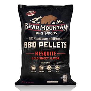 Bear Mountain Bold Mesquite Smoker Wood Chip Pellets