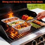 50-Pack Aluminum Drip Pans for Blackstone Griddles