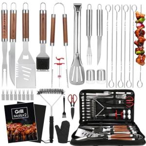 Yoehka 34-Piece BBQ Grill Tools Set