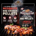 Bear Mountain Bold Mesquite Smoker Wood Chip Pellets