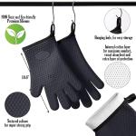 BBQ Tool Set with Spatula, Tongs, Gloves