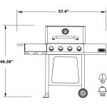 Outdoor Gourmet 4-Burner Gas Grill