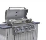 NXR 37" Stainless Steel 4-Burner Gas Grill