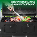 Heavy-Duty Oversized Charcoal Grill for Backyard