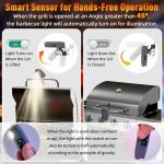 Solar and USB-C Grill Lights for Outdoor Cooking