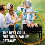 CKG Heavy Duty Portable Charcoal BBQ Grill