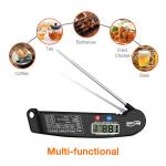 Instant Read Digital Meat Thermometer for Grilling