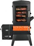 4-Rack Electric Pellet Smoker with Cover & Probe