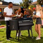 Wood Pellet Grill & Smoker with Auto Temp Control