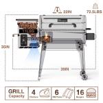 Wood Pellet Grill & Smoker with Auto Temp Control