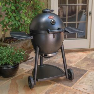 Kamado Charcoal Grill with Side Shelves