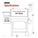 Z Grills ZPG-7002B3E 8-in-1 Pellet Grill