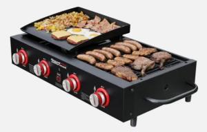 Royal Gourmet 4-Burner Tailgater Grill & Griddle Combo