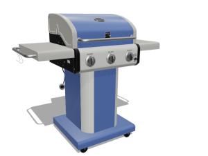 Kenmore 3 Burner Propane BBQ Grill, Great Deal!