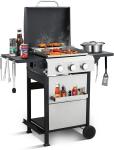 3 Burner Gas Grill and Griddle Combo