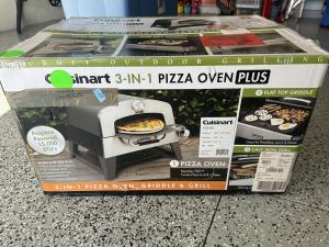 Cuisinart 3-In-1 Pizza Oven, Griddle & Grill
