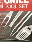 Grillman 4 Piece Stainless Steel BBQ Tool Set