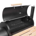 Large Outdoor Charcoal Grill and Smoker