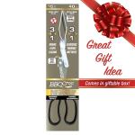 15-Inch 3-in-1 Barbecue Tool: Tongs, Spatula, Scraper