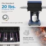 Kenmore 3 Burner Propane BBQ Grill, Great Deal!