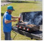 Royal Gourmet 4-Burner Tailgater Grill & Griddle