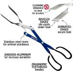 3-in-1 Barbecue Tool: Tongs, Spatula, Scraper