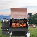 Wood Pellet Grill Smoker with 575 Sq.in Cooking Area