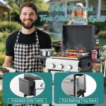 3 Burner Gas Grill and Griddle Combo