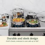 Cuisinart 10-Piece Stainless Cookware Set