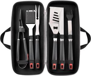 Complete Grilling Accessories Set with Spatula and Tongs