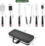 Complete Grilling Accessories Set with Spatula and Tongs