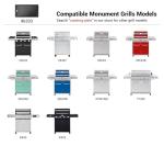 Reversible Cast Iron Cooking Plate for Grills
