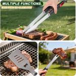 Complete Grilling Accessories Set with Spatula and Tongs