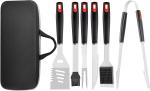 Complete Grilling Accessories Set with Spatula and Tongs