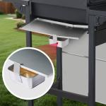 3 Burner Propane Grill with Hang Basket & Grates