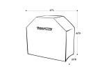 Royal Gourmet Charcoal Grill with Foldable Side Tables
