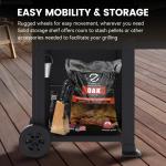 Z GRILLS Wood Pellet Grill and Smoker 600 Sq.in