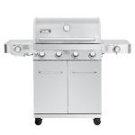 Monument Grills 4-Burner Propane Gas Grill with Thermometer