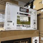 Weber Traveler Portable Propane Gas Grill - Black