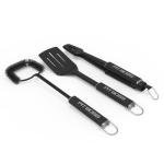 3-Piece BBQ Grilling Tool Set with Spatula and Tongs
