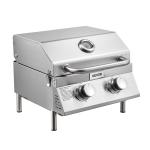 VEVOR Portable 2-Burner Tabletop Propane Grill