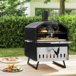16" Outdoor Pizza Oven with Peel and Racks