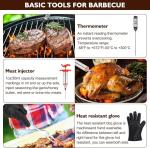 Stainless Steel Grilling Tool Set with Tongs and Spatula