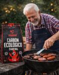 PROMADE Coconut Charcoal Briquettes for High Heat Grilling