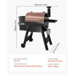 Electric Wood Pellet Grill and Smoker, 575 Sq.in