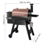 Electric Wood Pellet Grill and Smoker, 575 Sq.in