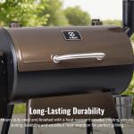 Z GRILLS 8-in-1 Wood Pellet Grill & Smoker